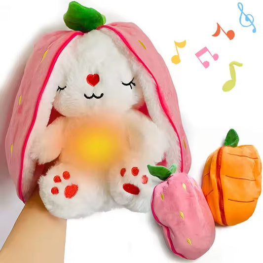 PELUCHE CONEJO QUE RESPIRA MUSICAL